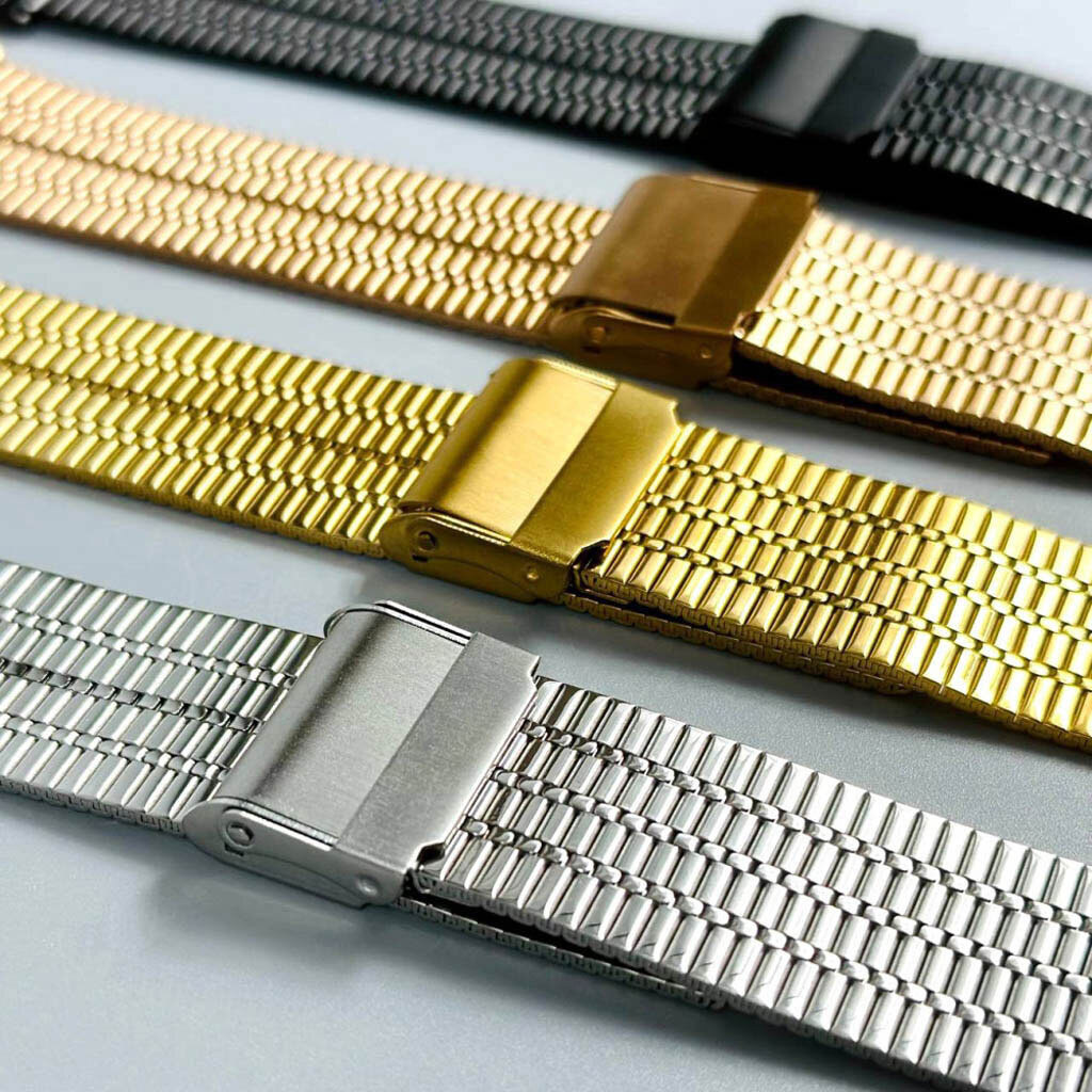 Ремінець Apple Watch 42 / Watch 44, Metal Watch Design 6, Чорний - № 7 Ремінець Apple Watch 42 / Watch 44, Metal Watch Design 6, Чорний - № 7