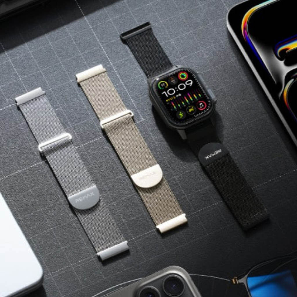 Ремінець універсальний, Remax WB-01, Срібний - № 2 Ремінець універсальний, Remax WB-01, Срібний - № 2