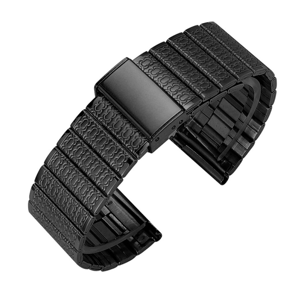 Ремінець універсальний, Metal Watch Design 13, Чорний - № 1 Ремінець універсальний, Metal Watch Design 13, Чорний - № 1