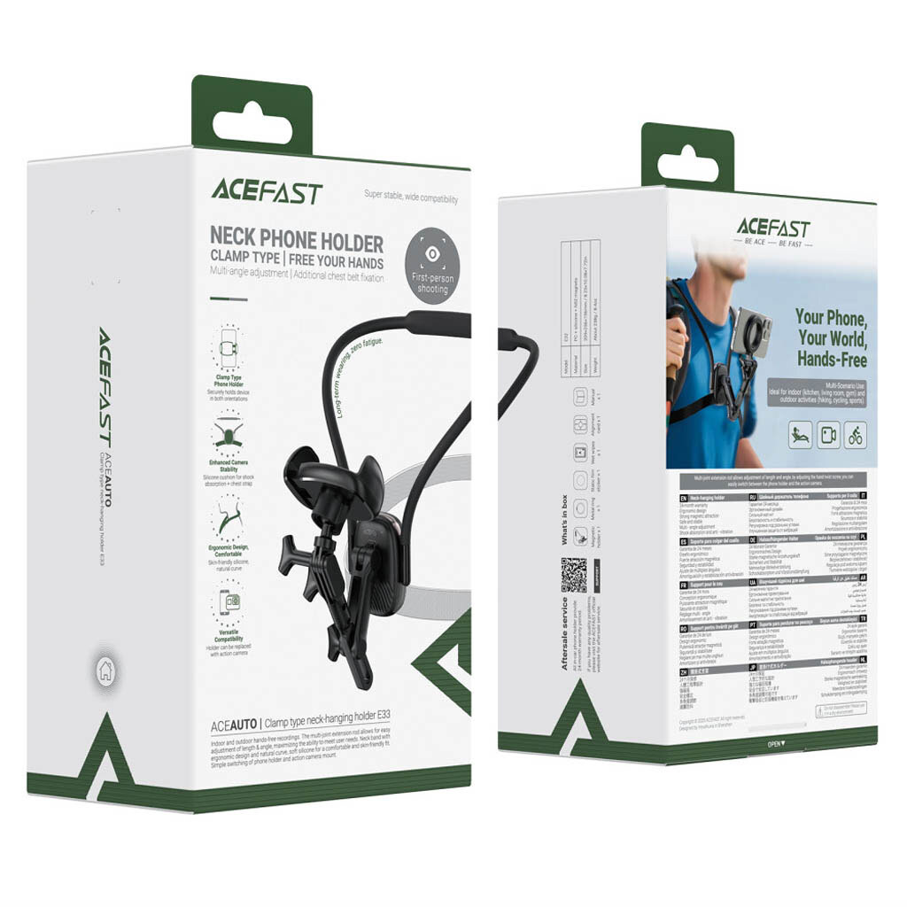 Утримувач AceFast E33, Чорний - № 7 Утримувач AceFast E33, Чорний - № 7