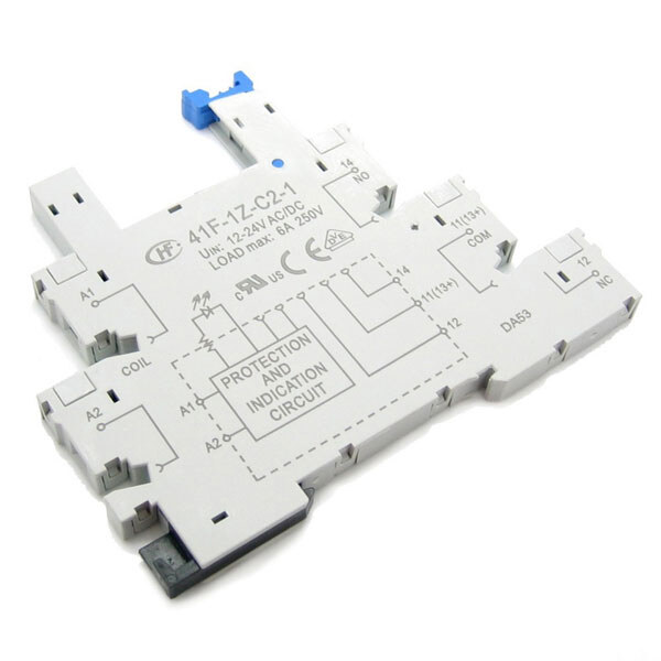Колодка для установки реле 41F-1Z-C2-1 - № 1 Колодка для установки реле 41F-1Z-C2-1 - № 1
