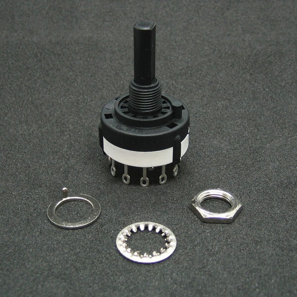 Поворотный переключатель SR26A4-1-12-F-25 - № 1 Поворотный переключатель SR26A4-1-12-F-25 - № 1