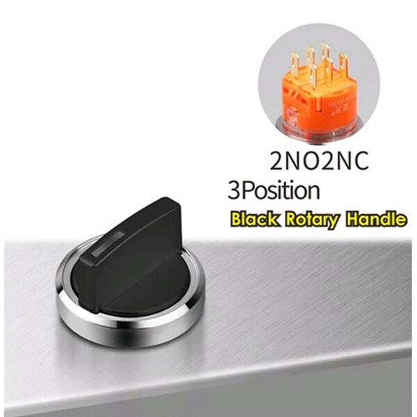 Поворотный переключатель LB22X5-X22Z-Black - № 1 Поворотный переключатель LB22X5-X22Z-Black - № 1