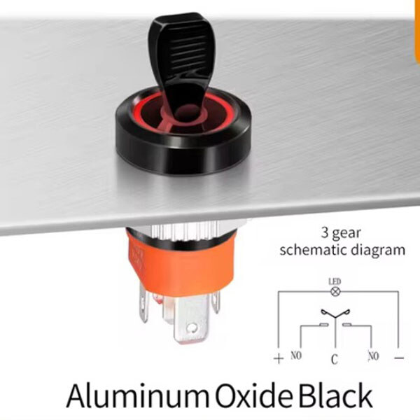 Тумблер LB16NZ-P20Z-R5-24V-A3 - № 1 Тумблер LB16NZ-P20Z-R5-24V-A3 - № 1