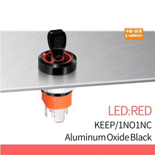 Тумблер LB16NZ-P11Z-R5-24V-A2 - № 1 Тумблер LB16NZ-P11Z-R5-24V-A2 - № 1