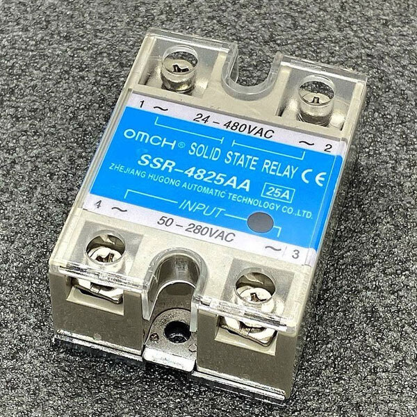 Твердотельное реле SSR-4825AA - № 1 Твердотельное реле SSR-4825AA - № 1