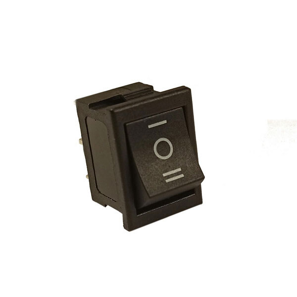 Микропереключатель рокерный KCD1 3 Position 6 Pin Black - № 1 Микропереключатель рокерный KCD1 3 Position 6 Pin Black - № 1