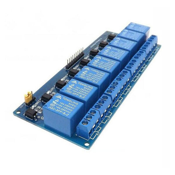 Релейный модуль Arduino 8-Channel 5V Relay Module for Arduino - № 1 Релейный модуль Arduino 8-Channel 5V Relay Module for Arduino - № 1
