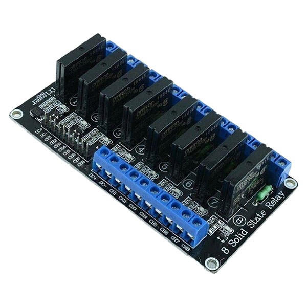 Релейный модуль Arduino 8 Channel 12V SOLID State Relay Module High Level Trigger - № 1 Релейный модуль Arduino 8 Channel 12V SOLID State Relay Module High Level Trigger - № 1
