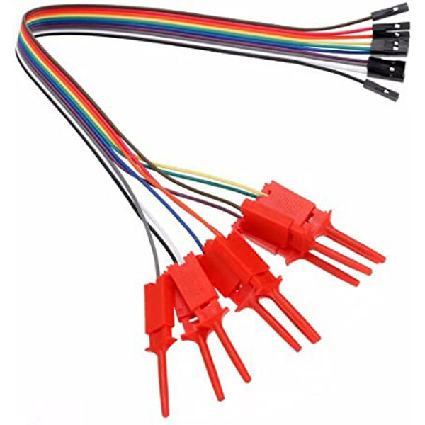 Зажим типа крокодил HookClip-RED-10pcs - № 1 Зажим типа крокодил HookClip-RED-10pcs - № 1