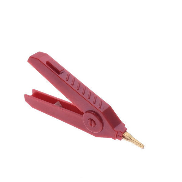 Зажим типа крокодил Clip Kelvin Red - № 1 Зажим типа крокодил Clip Kelvin Red - № 1
