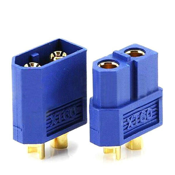 Разъем питания XT60-Blue - № 1 Разъем питания XT60-Blue - № 1