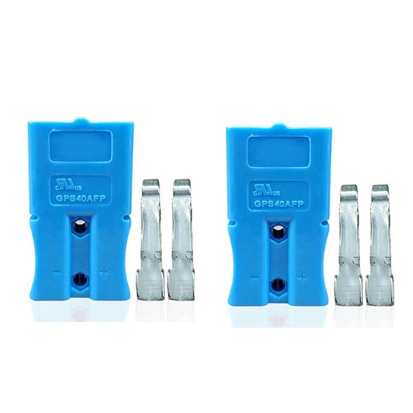 Разъем питания 40A 2lots Plug Connectors Blue - № 1 Разъем питания 40A 2lots Plug Connectors Blue - № 1