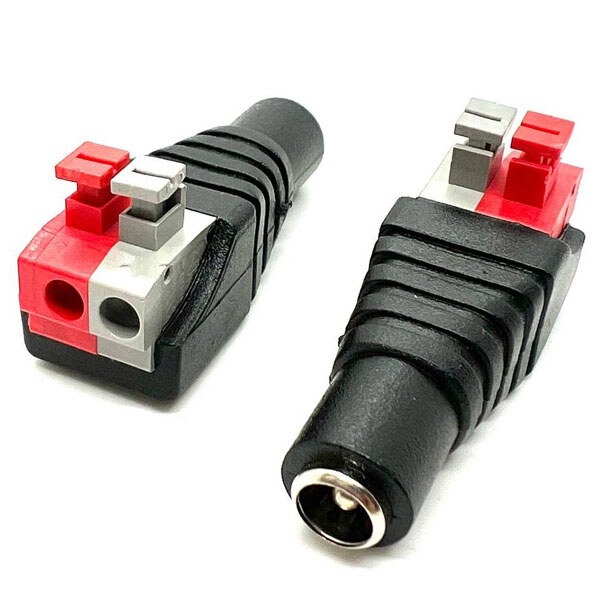 Разъем питания DC Power Jack Connector Female Black No Screws - № 1 Разъем питания DC Power Jack Connector Female Black No Screws - № 1