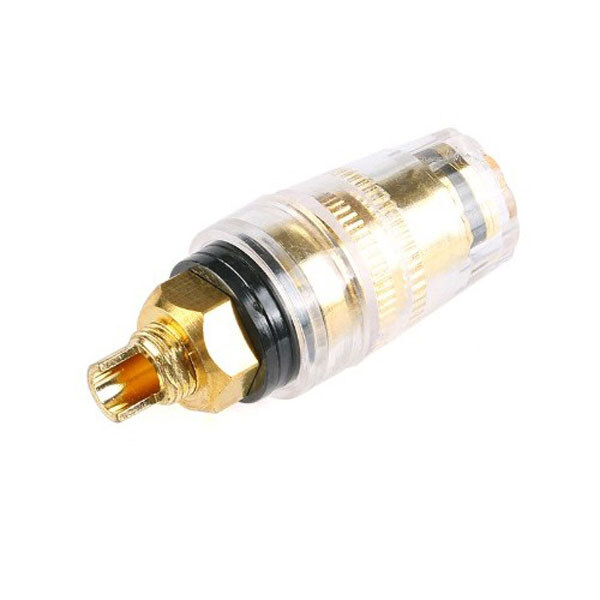 Разъем типа банан Роз'єм Банан M8 Чорний - № 1 Разъем типа банан Роз'єм Банан M8 Чорний - № 1