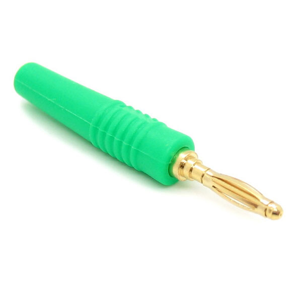 Разъем типа банан Роз'єм Банан Штекер Зелений 2 мм - № 1 Разъем типа банан Роз'єм Банан Штекер Зелений 2 мм - № 1