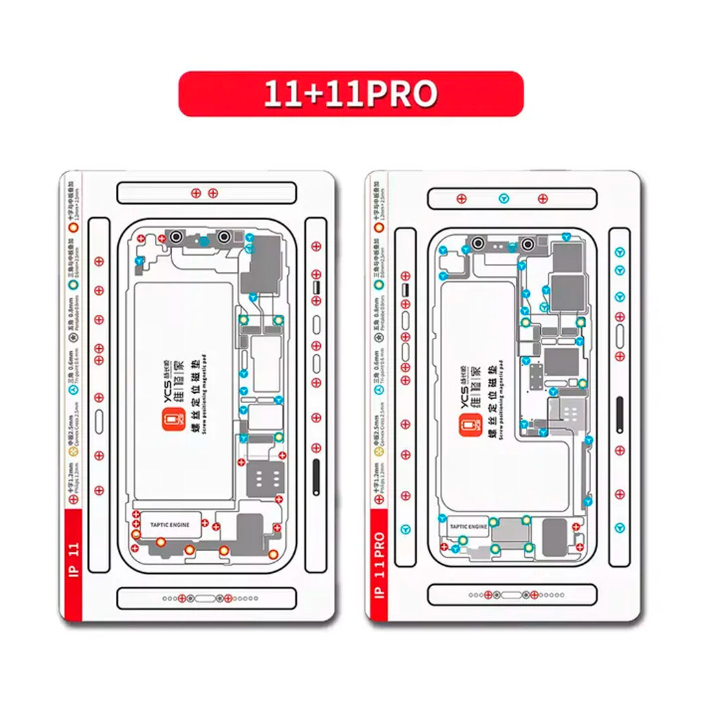Магнитный коврик YCS Apple iPhone 11 / iPhone 11 Pro - № 2 Магнитный коврик YCS Apple iPhone 11 / iPhone 11 Pro - № 2