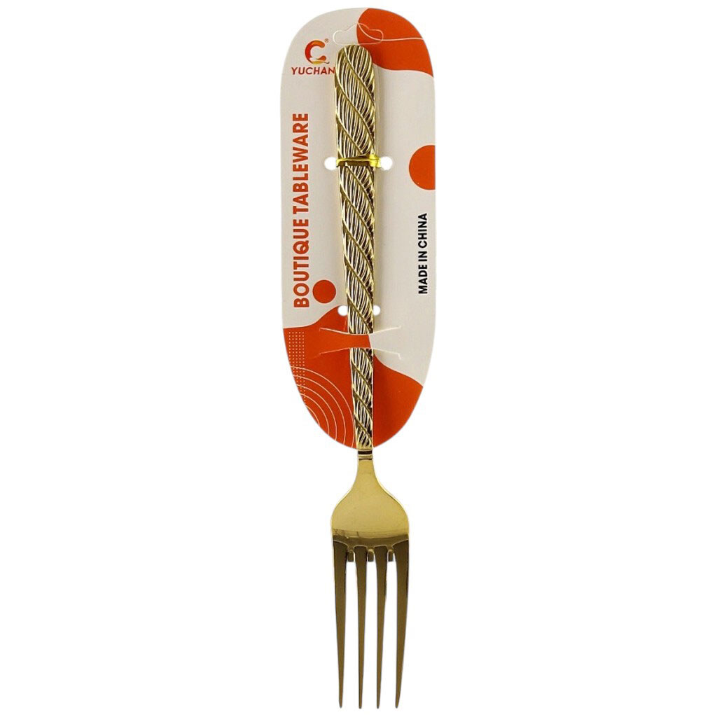 Вилка столовая с узором Rope - № 2 Вилка столовая с узором Rope - № 2