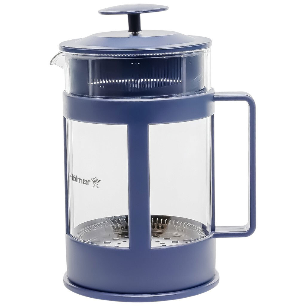 Заварник френч-пресс стеклянный Holmer Honeyed микс 800 мл - № 4 Заварник френч-пресс стеклянный Holmer Honeyed микс 800 мл - № 4