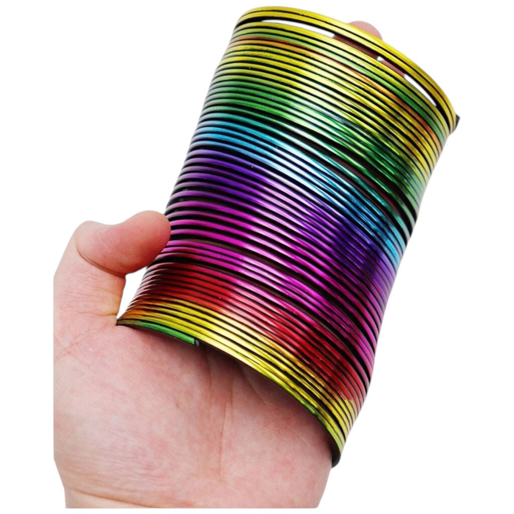 Игрушка Радуга-пружинка блестящая - № 3 Игрушка Радуга-пружинка блестящая - № 3