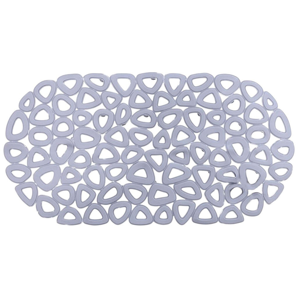 Коврик для ванной антискользящий овальный Ажур - № 1 Коврик для ванной антискользящий овальный Ажур - № 1