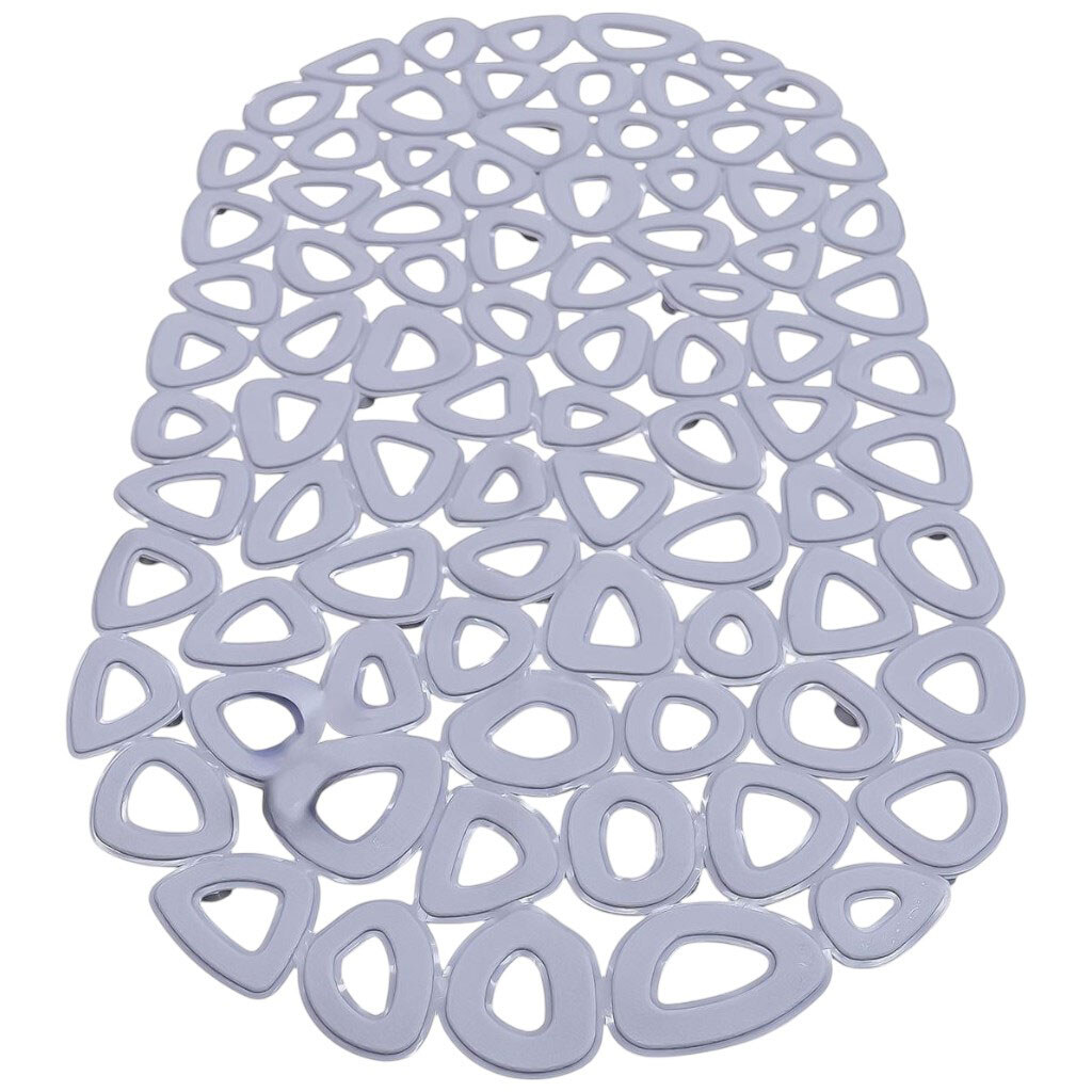 Коврик для ванной антискользящий овальный Ажур - № 2 Коврик для ванной антискользящий овальный Ажур - № 2