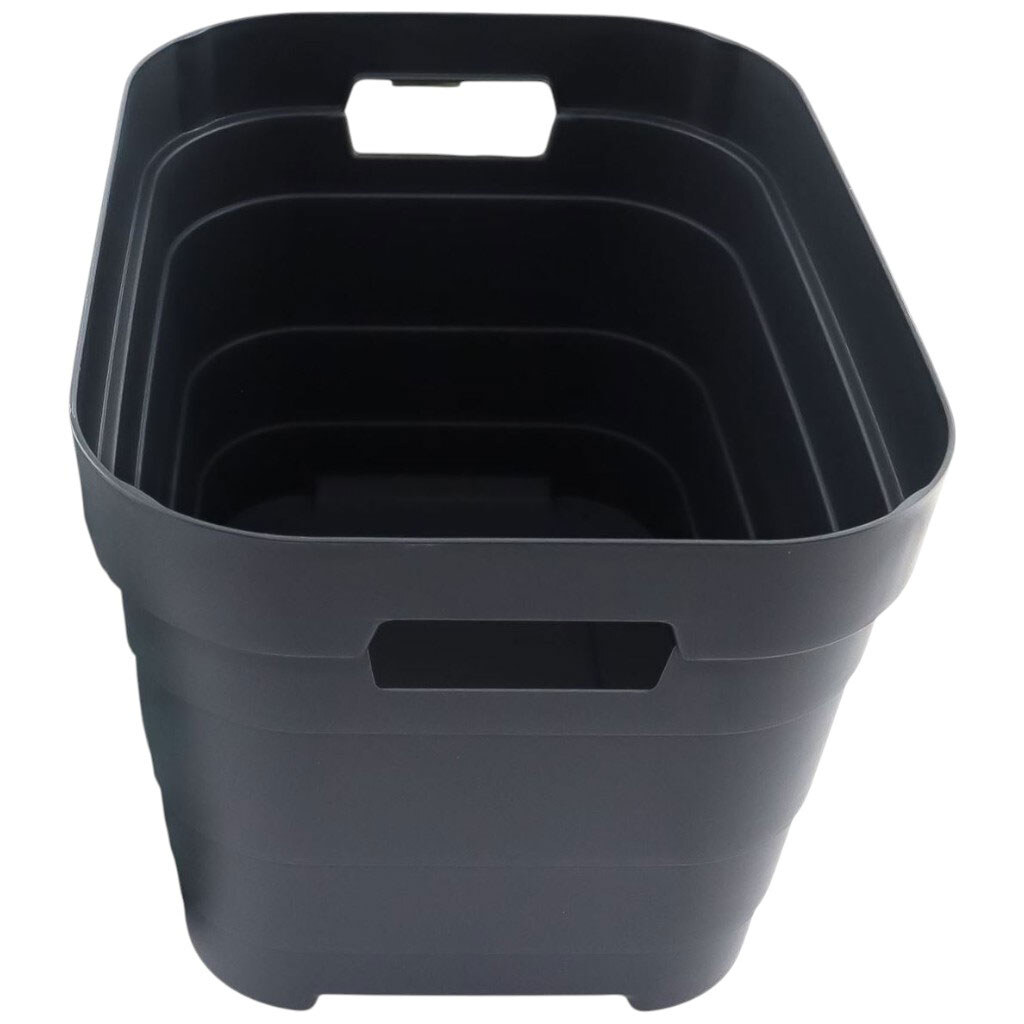 Корзина для хранения пластиковая с крышкой SoftChef 5 л - № 3 Корзина для хранения пластиковая с крышкой SoftChef 5 л - № 3