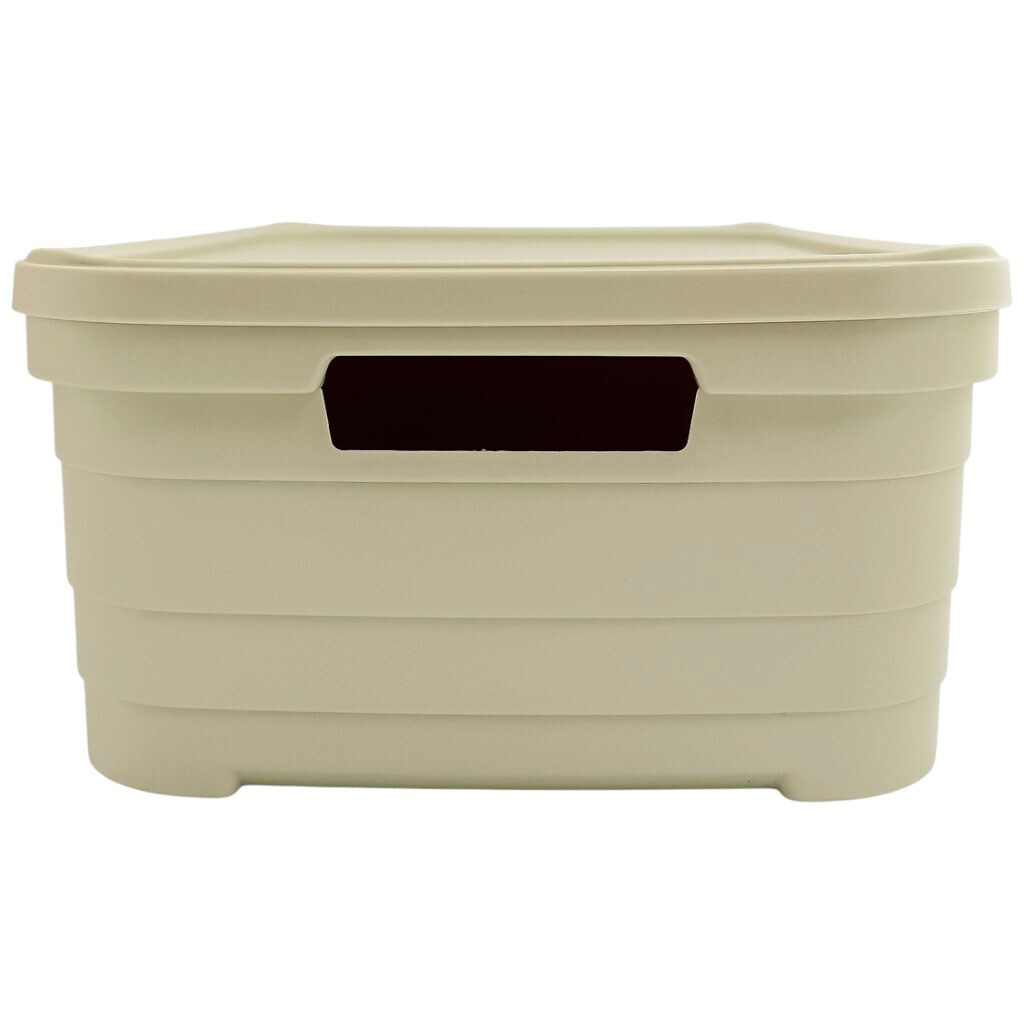 Корзина для хранения пластиковая с крышкой SoftChef 8,2 л - № 2 Корзина для хранения пластиковая с крышкой SoftChef 8,2 л - № 2