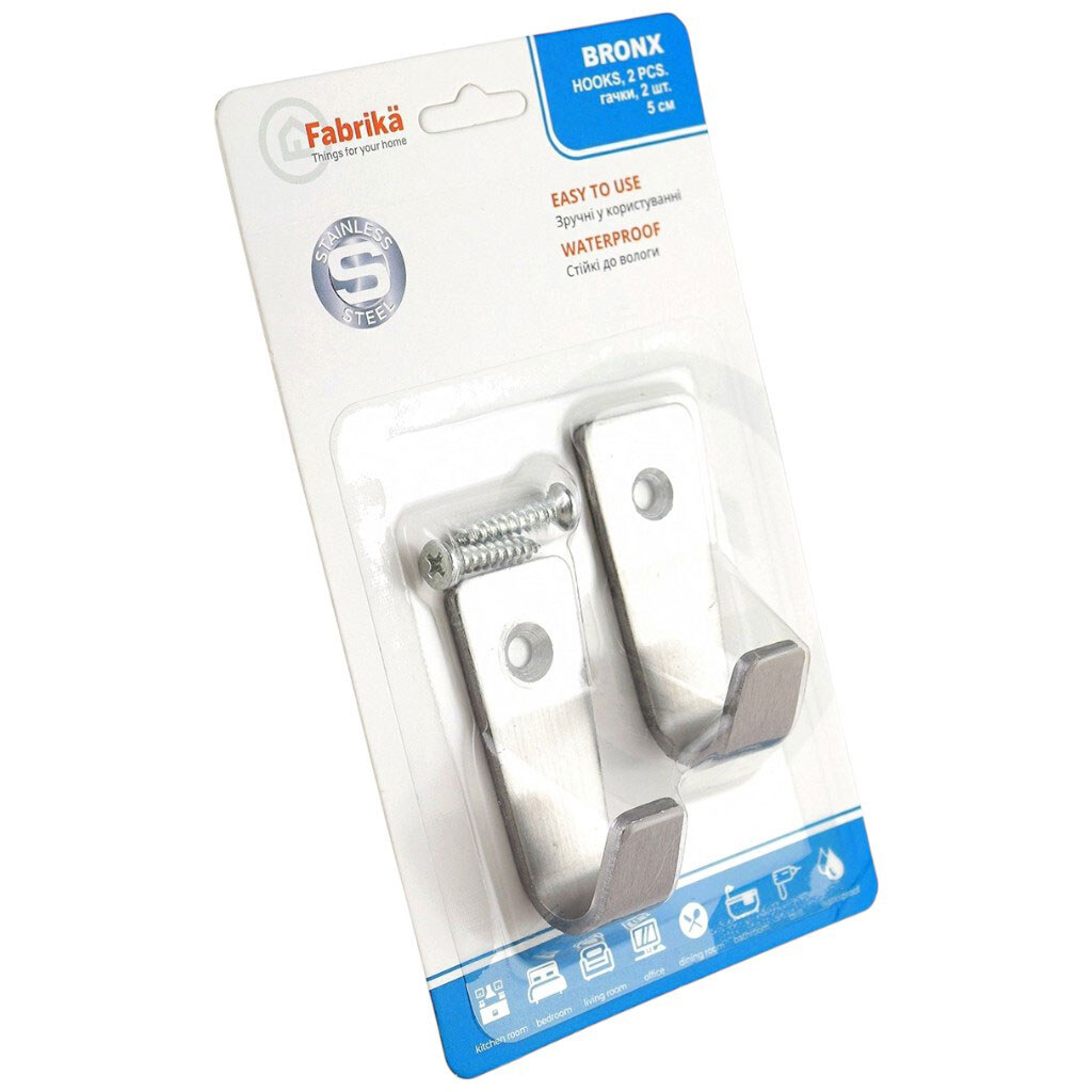 Набор металлических крючков Fabrika BRONX - № 2 Набор металлических крючков Fabrika BRONX - № 2