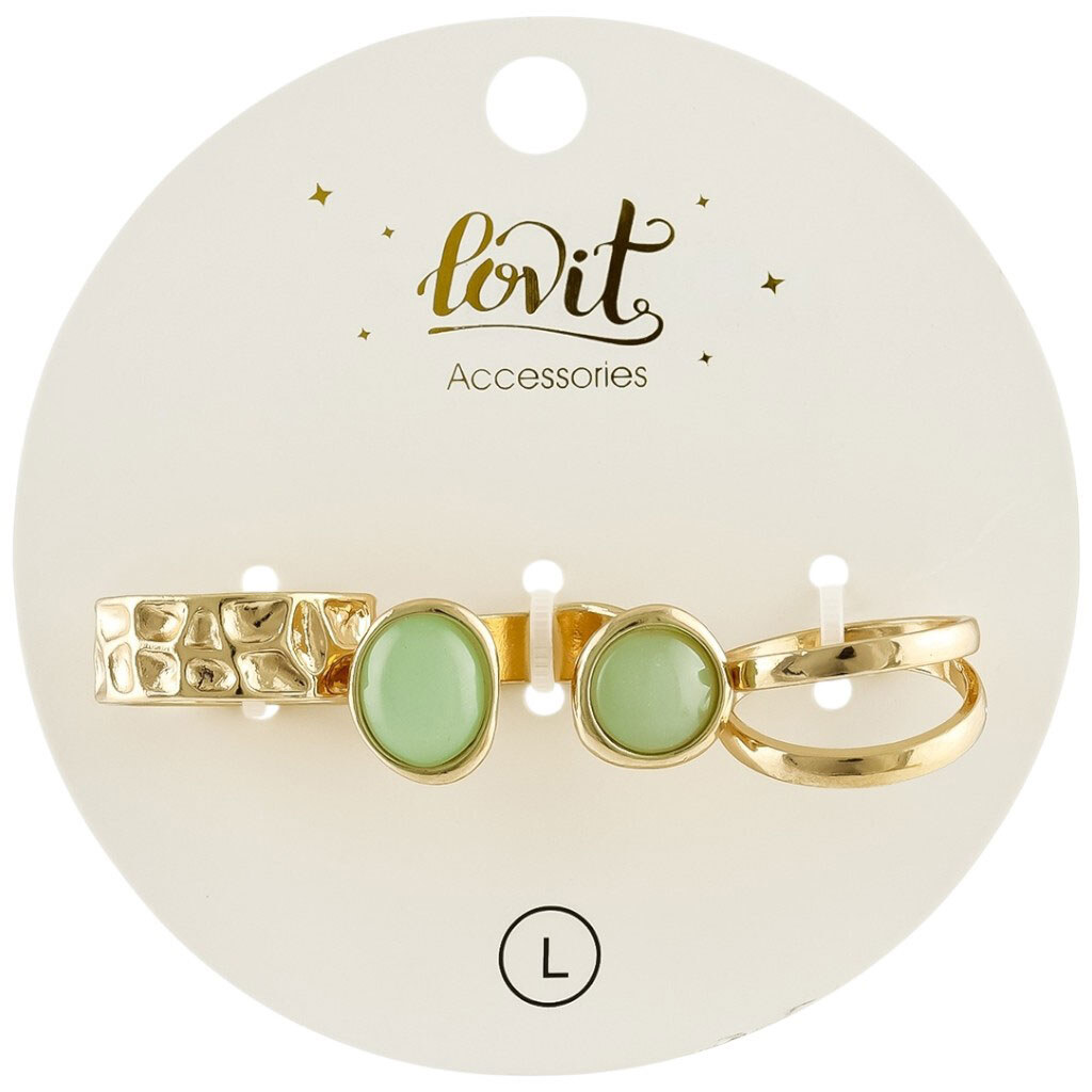 Набор женских металлических колец - № 2 Набор женских металлических колец - № 2