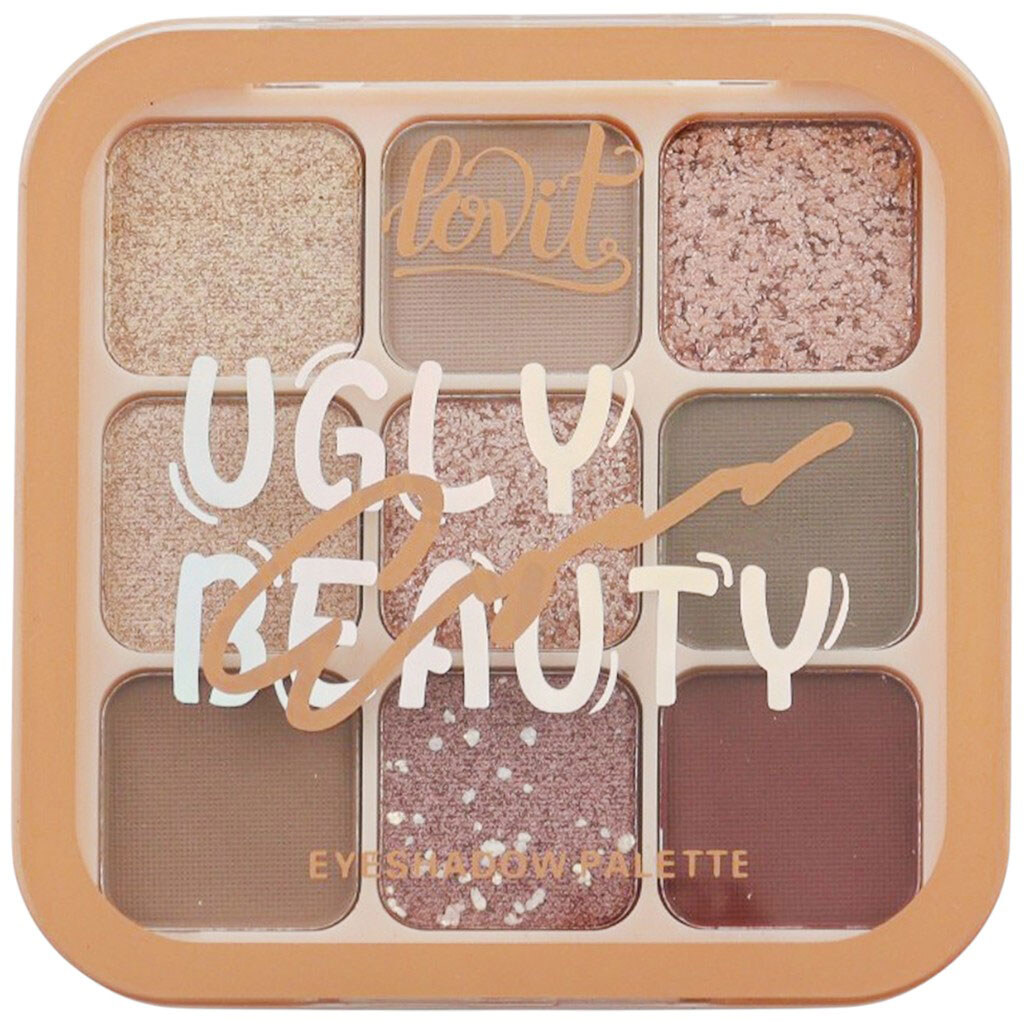 Палитра теней для век Lovit 9 цветов - № 1 Палитра теней для век Lovit 9 цветов - № 1