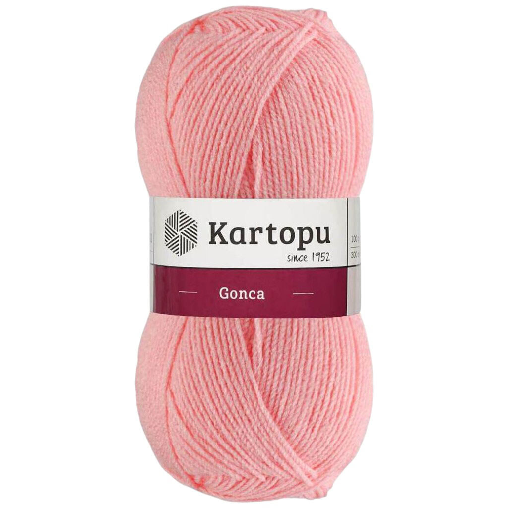 Пряжа 100% акрил Kartopu Gonca Туреччина 100 г, 300 м (К777) - № 1 Пряжа 100% акрил Kartopu Gonca Туреччина 100 г, 300 м (К777) - № 1