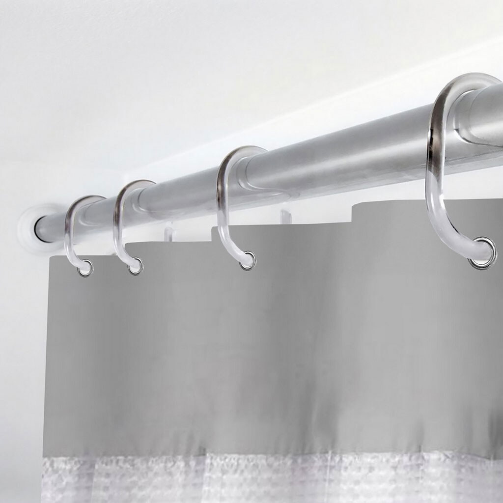 Штора для ванной комнаты с кольцами WOKO TREND 180x180 см - № 4 Штора для ванной комнаты с кольцами WOKO TREND 180x180 см - № 4