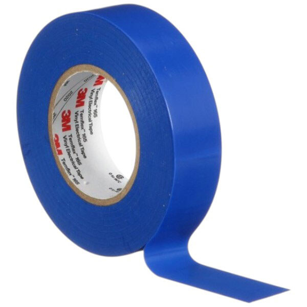 Ізолента 3М 165 TEMFLEX 19мм/20м, блакитна - № 1 Ізолента 3М 165 TEMFLEX 19мм/20м, блакитна - № 1