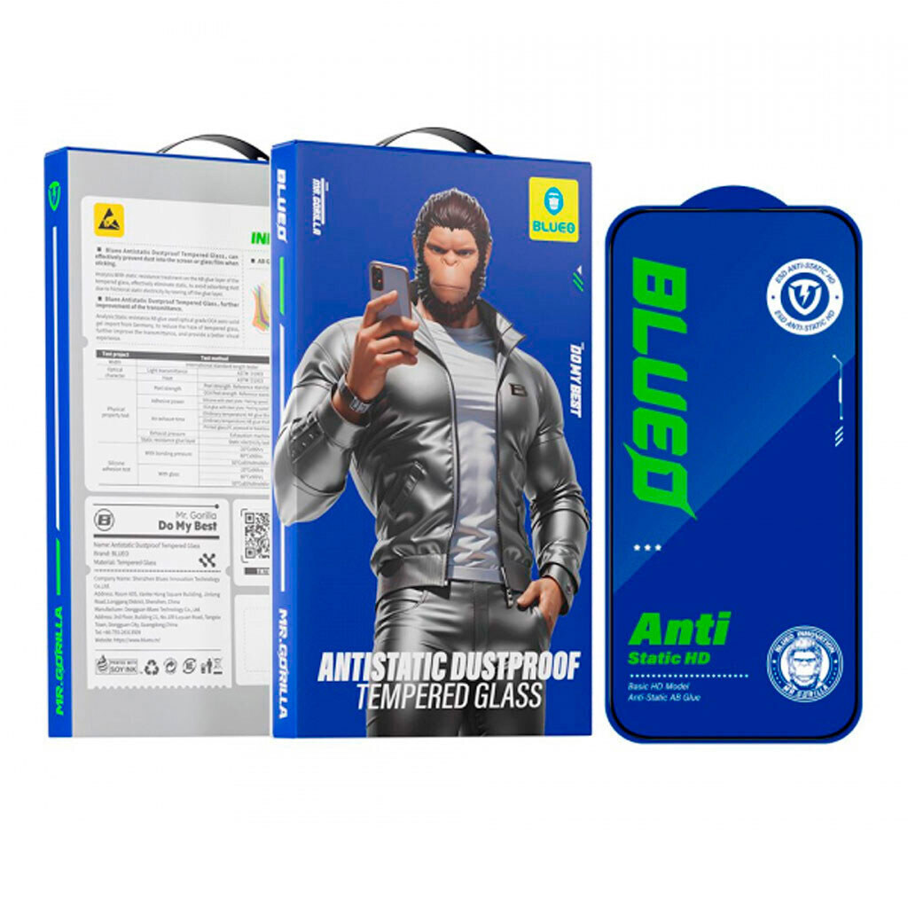 Защитное стекло Apple iPhone 17 Pro Max, Blueo Anti-Peep, 2.5D, Черный - № 1 Защитное стекло Apple iPhone 17 Pro Max, Blueo Anti-Peep, 2.5D, Черный - № 1