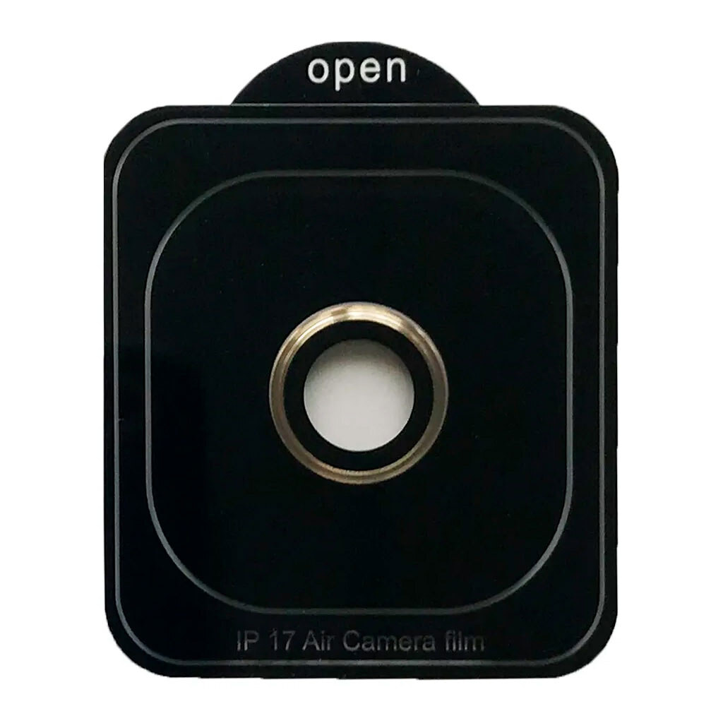 Защитное стекло камеры Apple iPhone 17 Air, Camera Metal, Золотой - № 1 Защитное стекло камеры Apple iPhone 17 Air, Camera Metal, Золотой - № 1