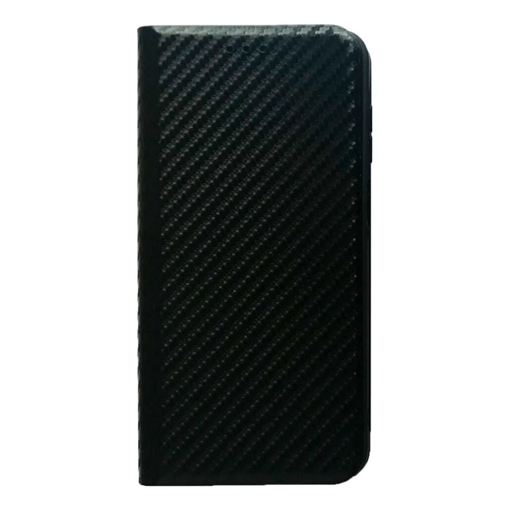 Чехол (книжка) Samsung Galaxy S25 FE, Carbon Case, Черный - № 1 Чехол (книжка) Samsung Galaxy S25 FE, Carbon Case, Черный - № 1