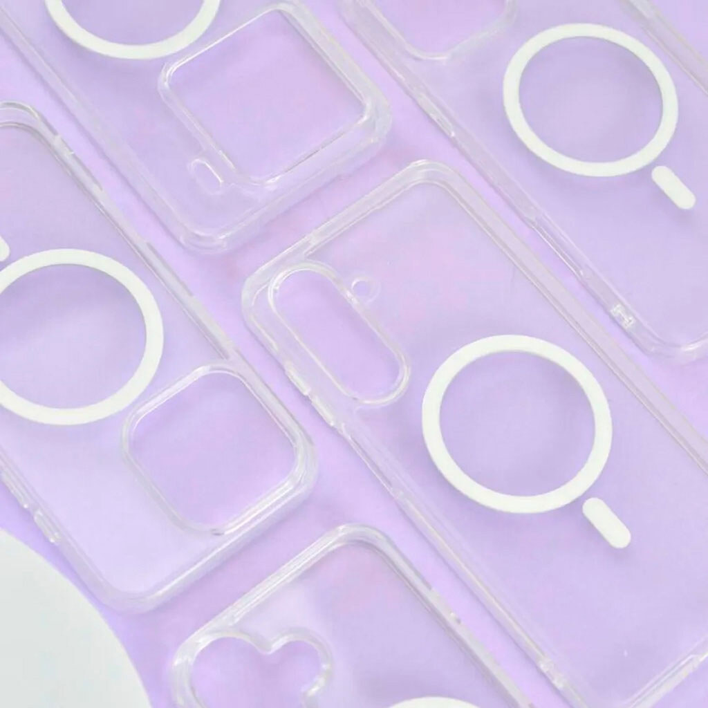 Чехол (накладка) Samsung A175 Galaxy A17 4G, Silicone Classic Case, MagSafe, Прозрачный - № 3 Чехол (накладка) Samsung A175 Galaxy A17 4G, Silicone Classic Case, MagSafe, Прозрачный - № 3