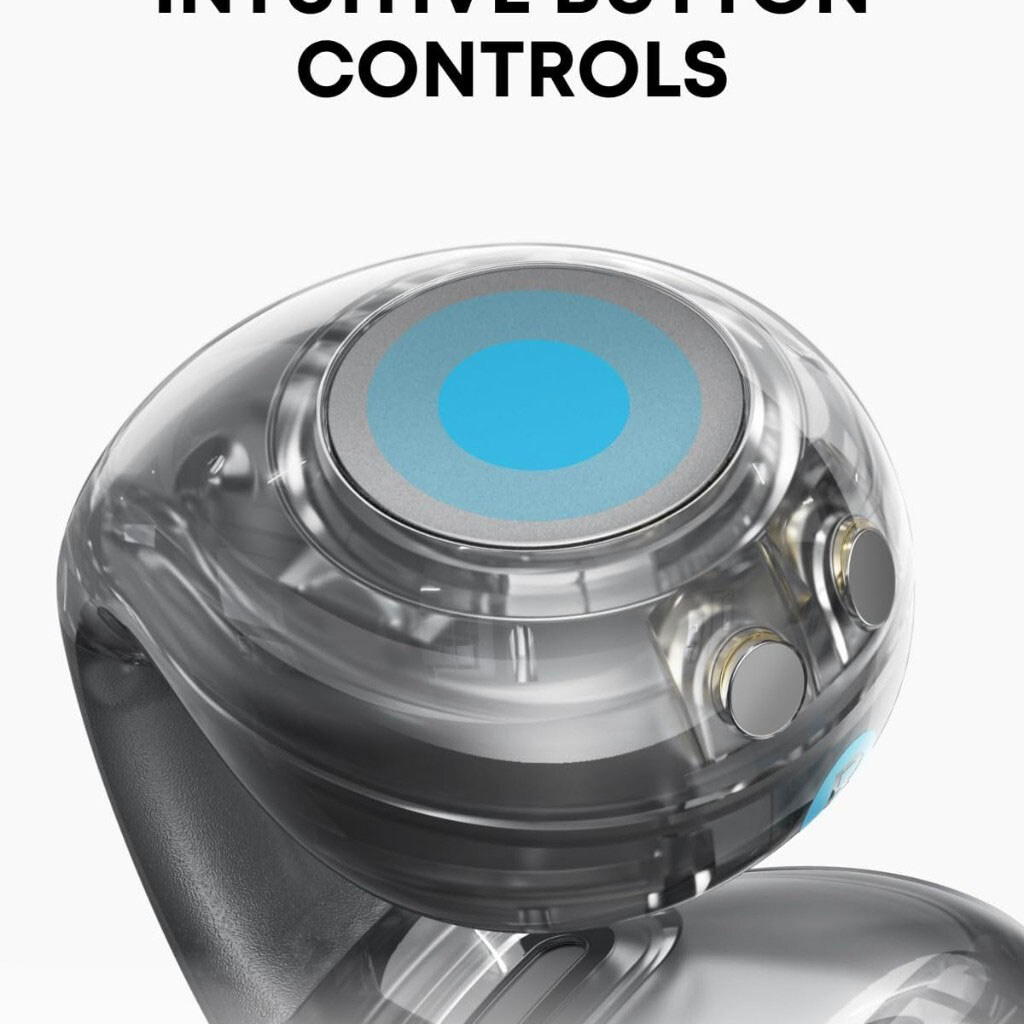 Bluetooth-гарнітура Anker SoundCore C40i, З мікрофоном, Стерео, Прозорий - № 11 Bluetooth-гарнітура Anker SoundCore C40i, З мікрофоном, Стерео, Прозорий - № 11