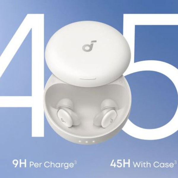 Bluetooth-гарнитура Anker SoundCore Sleep A30, С микрофоном, Стерео, Белый - № 13 Bluetooth-гарнитура Anker SoundCore Sleep A30, С микрофоном, Стерео, Белый - № 13