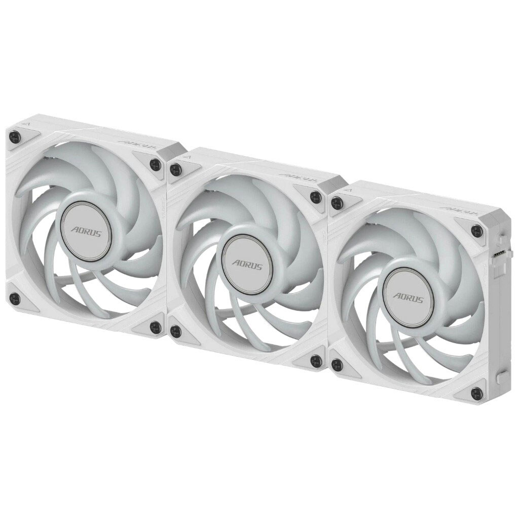 Вентилятор Gigabyte Aorus EZ Chain Fan 120 Ice - № 4 Вентилятор Gigabyte Aorus EZ Chain Fan 120 Ice - № 4