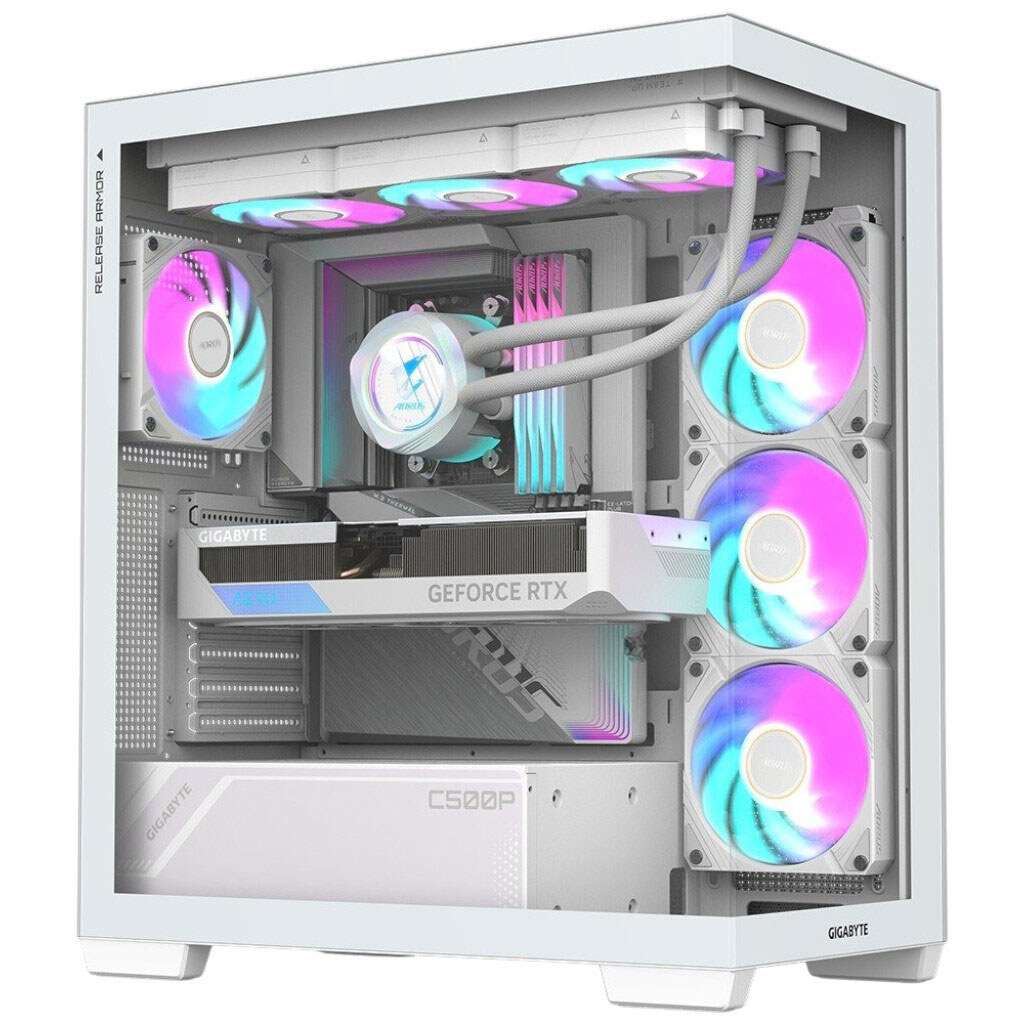 Вентилятор Gigabyte Aorus EZ Chain Fan 120 Ice - № 7 Вентилятор Gigabyte Aorus EZ Chain Fan 120 Ice - № 7