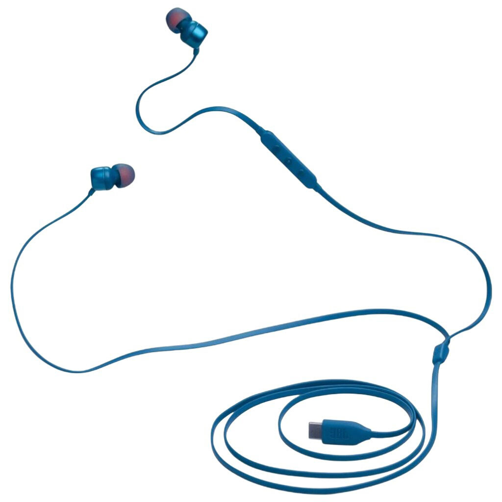 Гарнитура JBL Tune 310C, С микрофоном, Синий - № 4 Гарнитура JBL Tune 310C, С микрофоном, Синий - № 4