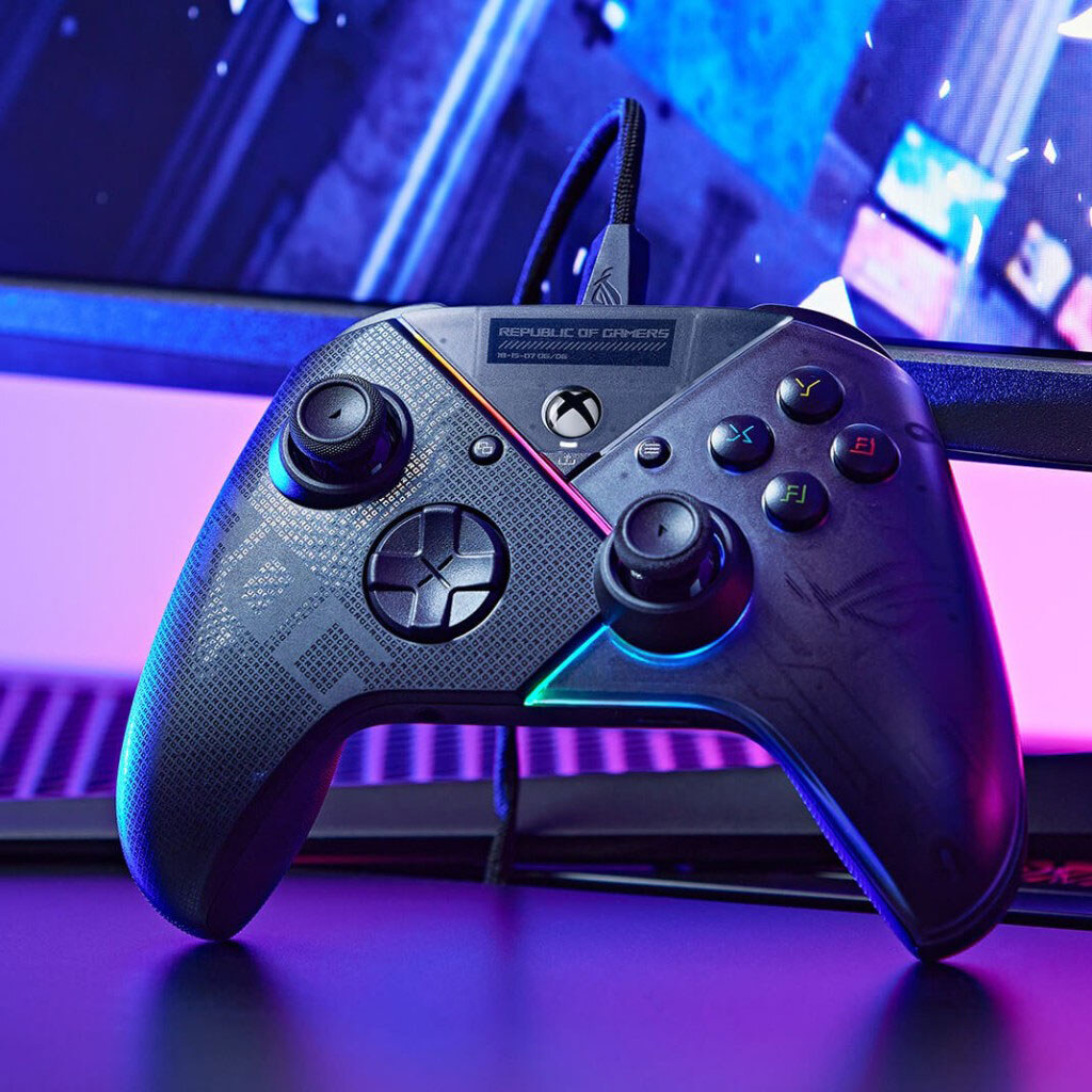 Геймпад Asus ROG Raikiri for Xbox, Чорний - № 14 Геймпад Asus ROG Raikiri for Xbox, Чорний - № 14