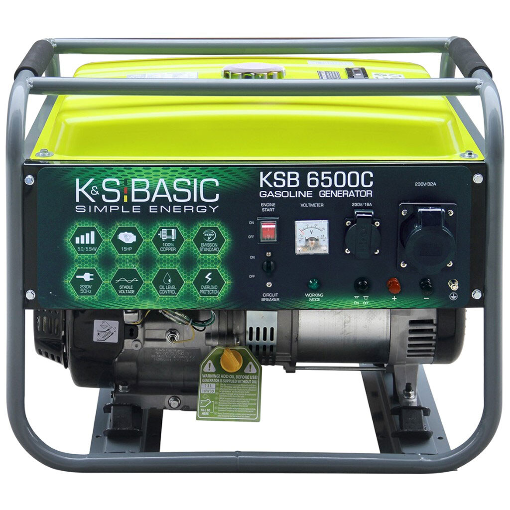 Генератор бензиновый Konner&Sohnen KSB 6500C - № 1 Генератор бензиновый Konner&Sohnen KSB 6500C - № 1
