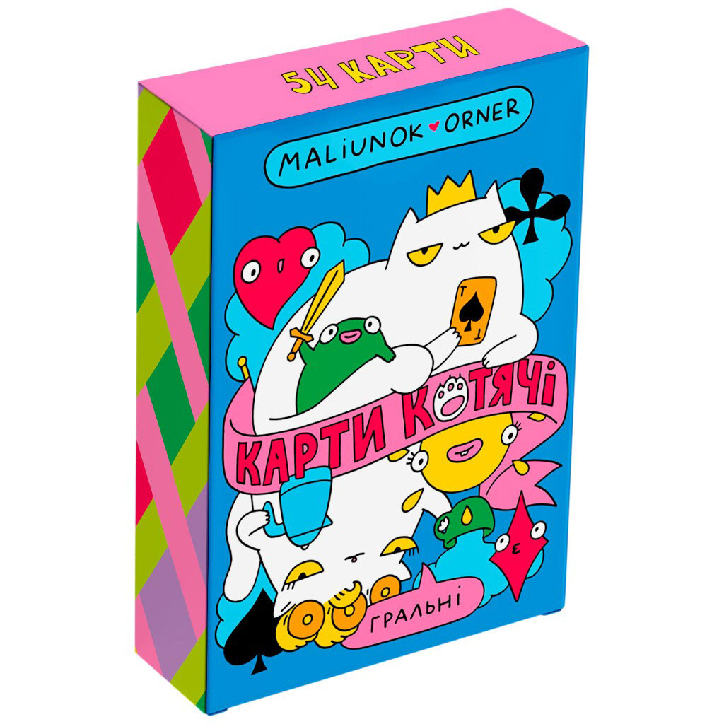 Гральні карти "Котячі", Orner - № 1 Гральні карти "Котячі", Orner - № 1