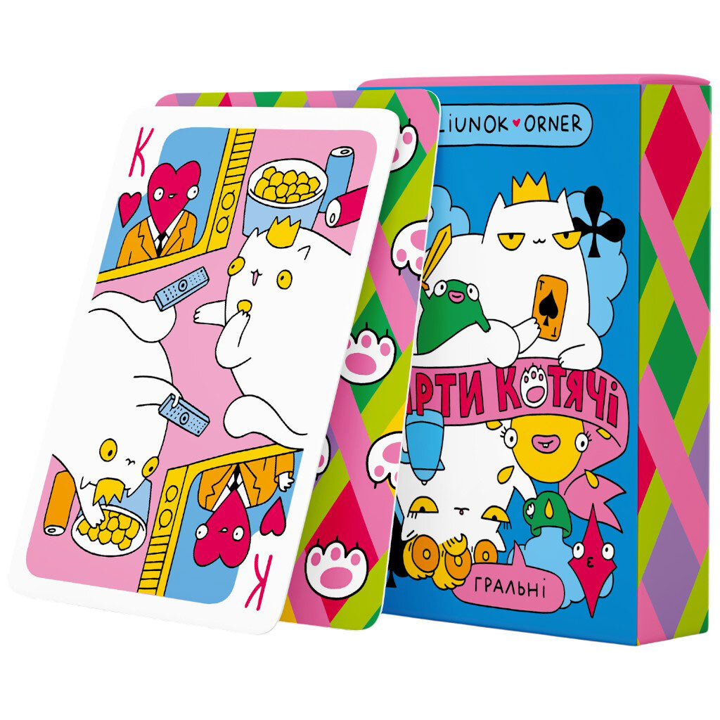 Гральні карти "Котячі", Orner - № 3 Гральні карти "Котячі", Orner - № 3