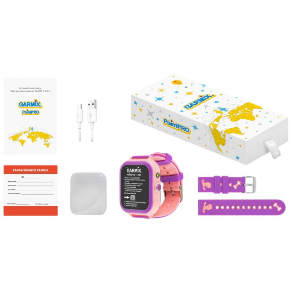 Детские смарт-часы Garmix PointPRO-200, Розовый - № 4 Детские смарт-часы Garmix PointPRO-200, Розовый - № 4