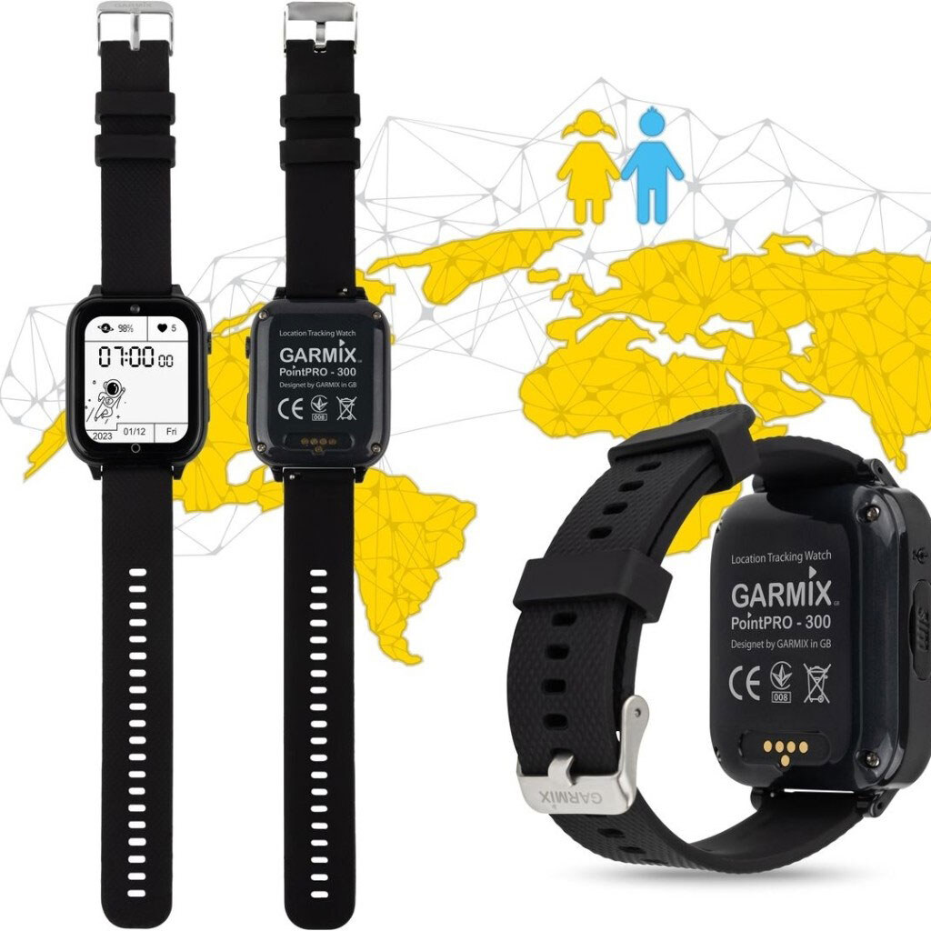 Детские смарт-часы Garmix PointPRO-300, Черный - № 3 Детские смарт-часы Garmix PointPRO-300, Черный - № 3
