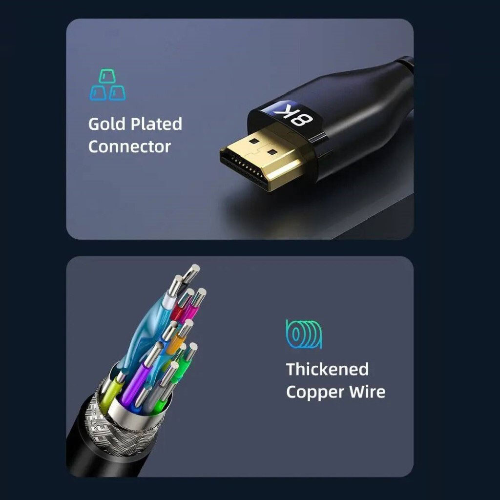 Кабель Cabletime CH12L, HDMI, 2.0 м., Чорний - № 5 Кабель Cabletime CH12L, HDMI, 2.0 м., Чорний - № 5